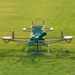 Lifetime Kids’s Ace Flyer Metal Teeter Totter, Green and Brown (90135)