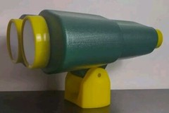 Jumbo 12″ Non-Magnifying Swing Set Binoculars, Green, yellow, Jungle Gym Playset
