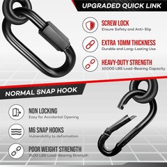 [Premium] Swing Hanger Heavy Duty 10MM Solid Swing Set Hardware Swing Hooks