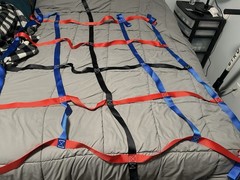 Climbing Net for Kids Outdoor, Climbing Cargo Net, 6 Feet X 5 Feet.