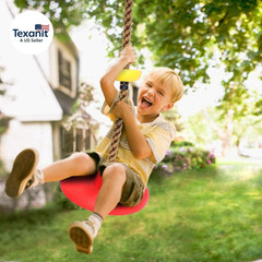 Climbing Rope Tree Swing with Platforms and Swing Seat Outdoor Playground Access