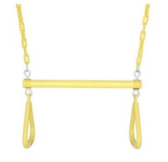Creative Cedar Designs Ultimate Trapeze Bar w/ Triangle Rings Swing Set Tree