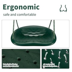 Heavy Duty Swing Seat, 550LBS Capacity Outdoor Swing Seat for Adults & Green