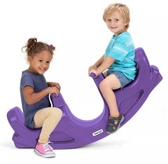 Simplay3 Rock and Roll Teeter Totter Seesaw – Rocking Fun for Two Toddlers