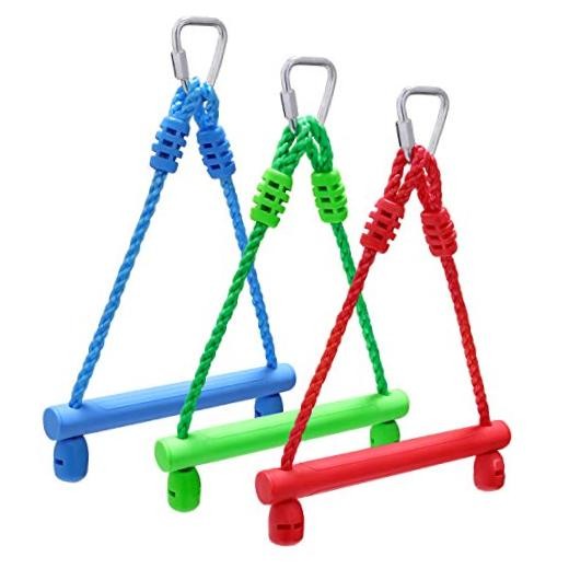 3-Pack Kids Ninja Monkey Bars – Trapeze Swing Bars for Ninja Monkey bars