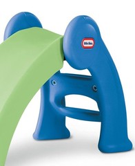 Junior Play Slide Green/Blue, 5 ft or less