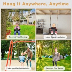 Heavy Duty High Back Full Bucket C:black Bucket Swing With Black Swing Seat