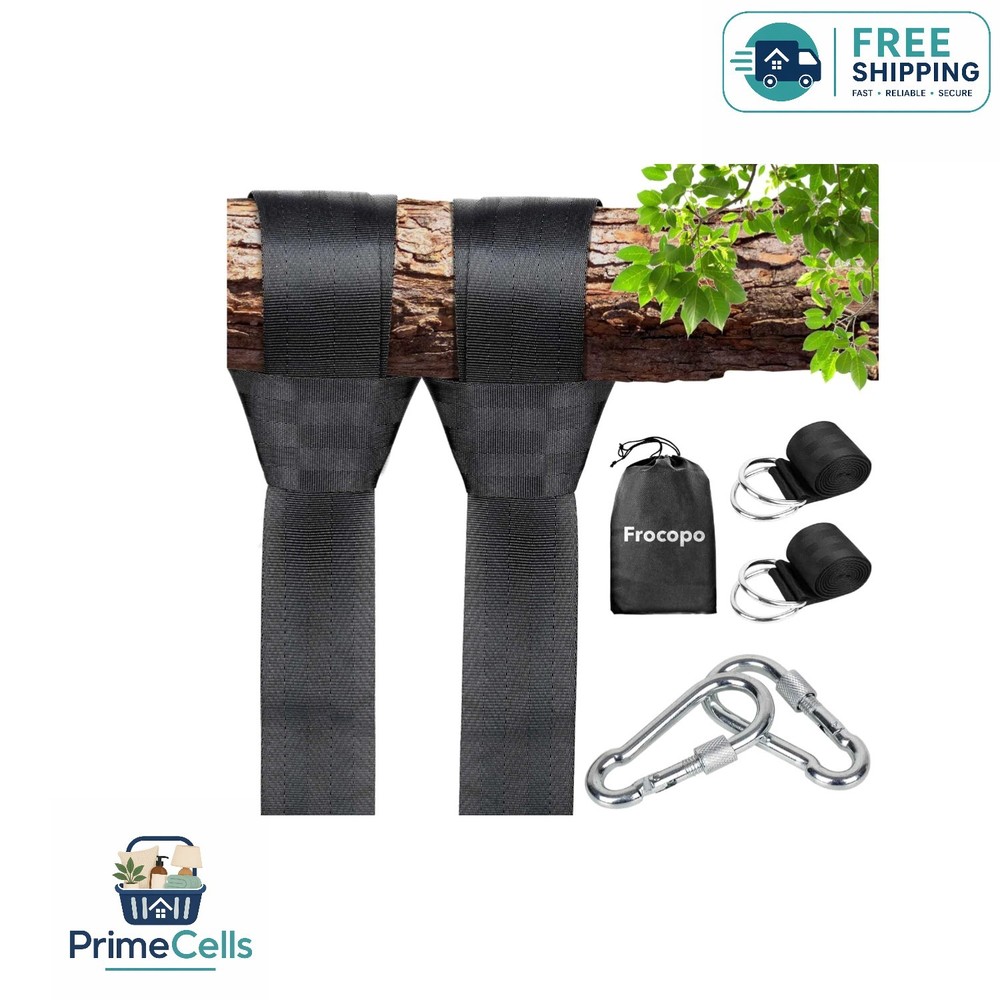 5FT Tree Swing Kit – Easy Installation, 2200LBS Capacity, Modern Design