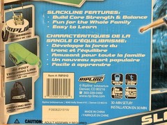 Ripline 40’ Rookie Slackline Kit For Backyard Balance Training Brand New
