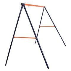 40″ Saucer Tree Swing Set Round + Swing Stand A-Frame Combo Outdoor Garden Kids