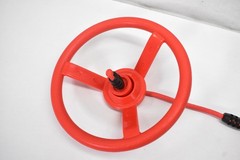 Ninja Wheel Obstacle for Kids Slackline Hanging Wheel for Ninja Warrior Obstacle
