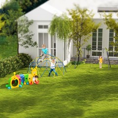 Kids Caterpillar Tunnel Climb-N-Crawl Play, 106.75″ x 39.75″ x 41.25″
