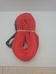 Slackers NinjaLine 30′ Main Line Replacement Strap 2″ Red Obstacle Course