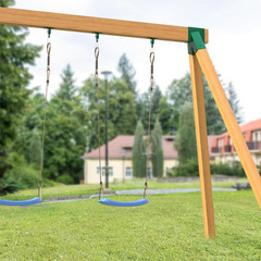 Heavy Duty Swing Sets Bracket Kit, Including 2 A-Frame Swing Set Brackets and 4