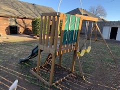 KidKraft Ainsley Wooden Outdoor Swing Set