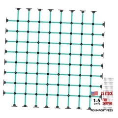 Climbing Net for Kids with Installation Base for 72″ × 72″ Wooden 72″ X 72″
