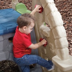 Outdoor CLIMBER WALL CRAWLER TUNNEL SLIDE Activity Playground Toy Gym Explore