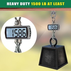 2 Packs Heavy Duty Swing Hangers Stainless Steel Swing Bolts Hook for Swingse…