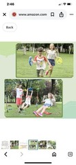 Ninja Warrior Obstacle Course for Kids – 50ft Slackline, 17 Removable Buckle