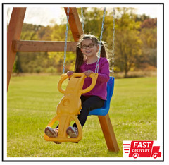 Wind Rider Glider Swing Outdoor Play Back Seat Swing Hanger Accessories Plastic
