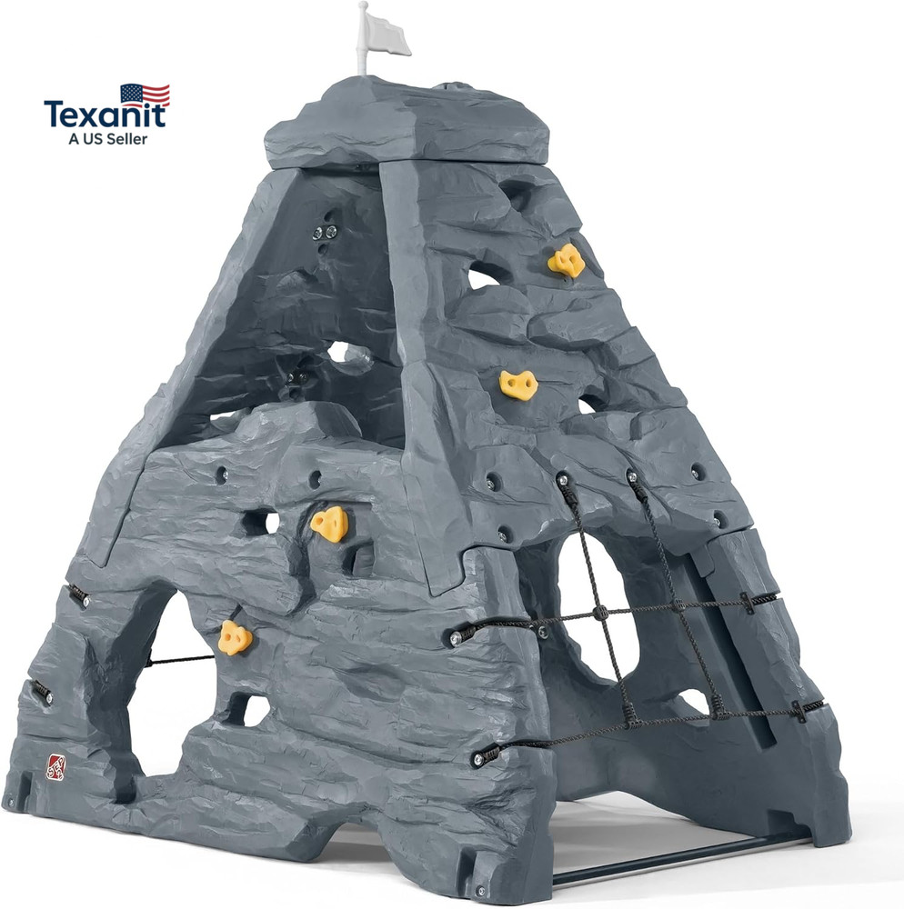 Skyward Summit for Kids, Climbing Wall Playset for Toddlers, Ages 4 –8 Years Old