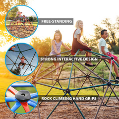 KIDS OUTDOOR CLIMBING DOME 5 Ft. X 10 Ft. Steel
