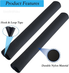 Swing Chain Cover, 2 Pcs Cover Grip Sleeve for Playground Black