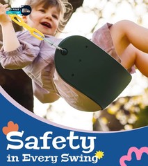 Heavy Duty Swing Seat Kids Swing with 66 Rust Resistant Chains