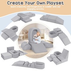 Foam Climbing Blocks for Toddlers 1-3, Toddler Climbing Toys Indoor, Climbing…
