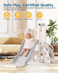 Toddler Slide, in Kids Indoor Slide for Toddlers -, Baby Indoor and Outdoor Cl