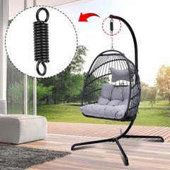 Hammock Spring Swing Hanging Hook for Chair Porch Yoga Tree Sandbag,500lbs We…