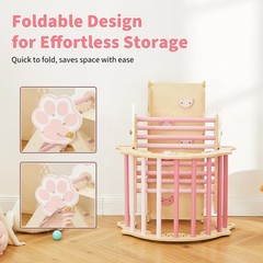 7-in-1 PiklerTriangle Set, Collapsible Wooden Montessoris Climbing Toy Climbing