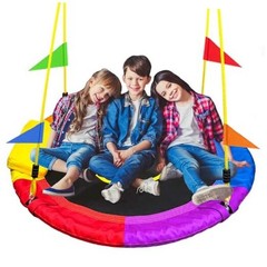 40 Inch Tree Swing for Kids Outdoor，Spider Web Tree Swing,850Lb New 6 Colors