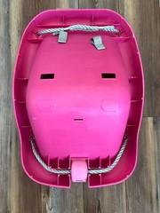 Little Tikes Swing 2-in-1 Snug and Secure Outdoor Baby Swing Magenta