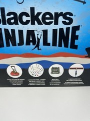 Slackers Ninja Line Slackline Obstacles Grip Ninja Warrior Training. New In Box