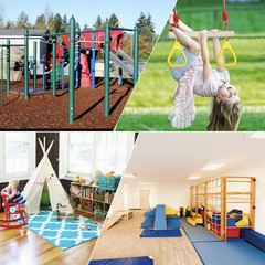 Trapeze Swing Bar with Rings, Wooden Trapeze Swing Bar with Plastic Gym Rings…