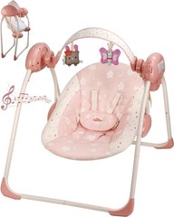 Baby Swings for Infants Tiny Marvels Portable Music Foldable 0-9 Months