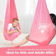 Sensory Swing,Therapy Swing for Kids with Special Needs (Hardware Included),S…