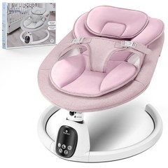 Baby Swings for Infants, Bluetooth Infant Swing with Music Speaker, Remote Co…