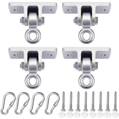 Sturdy Swing Hangers – 4 Pack for Wooden Sets Indoor Outdoor
