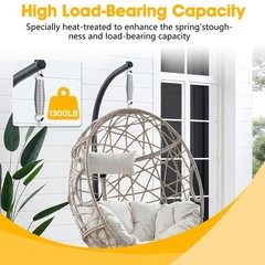 2 Pack Porch Swing Springs, Premium Stainless Steel Heavy Duty Springs, 1300 …
