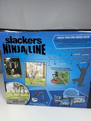 Slackers Ninja Line Slackline Obstacles Grip Ninja Warrior Training. New In Box