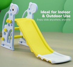 Slide for Kids 2–4 Years Compact Indoor & Outdoor Baby, Durable Plastic
