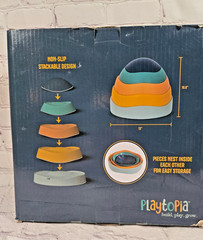 Playtopia Stacking Stepping Stones Play Equipment – 5pc NIB