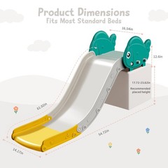 Couch Slide for Toddlers, Upgraded Indoor for Couch, Bed & Stairs, SpaceSavin…