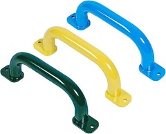 10 Inch 4 Pieces Blue Metal Safety Handles for Playground Accessories – Outdo…