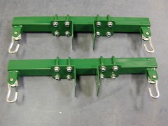Swingset swing hanger,play set glider hangers,swing set glider bracket,pair,GBY