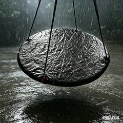 40-Inch Tree Swing Fabric with Protective Cover，Saucer Swing Cover，Round Sauc…