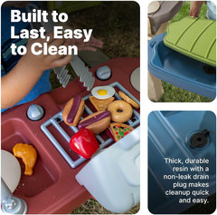 Shaded Kids Patio Playset – Fun Interactive Outdoor Adventure!