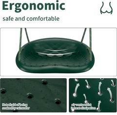 Heavy Duty Swing Seat, 550LBS Capacity Outdoor Swing Seat for Adults & KidsGreen